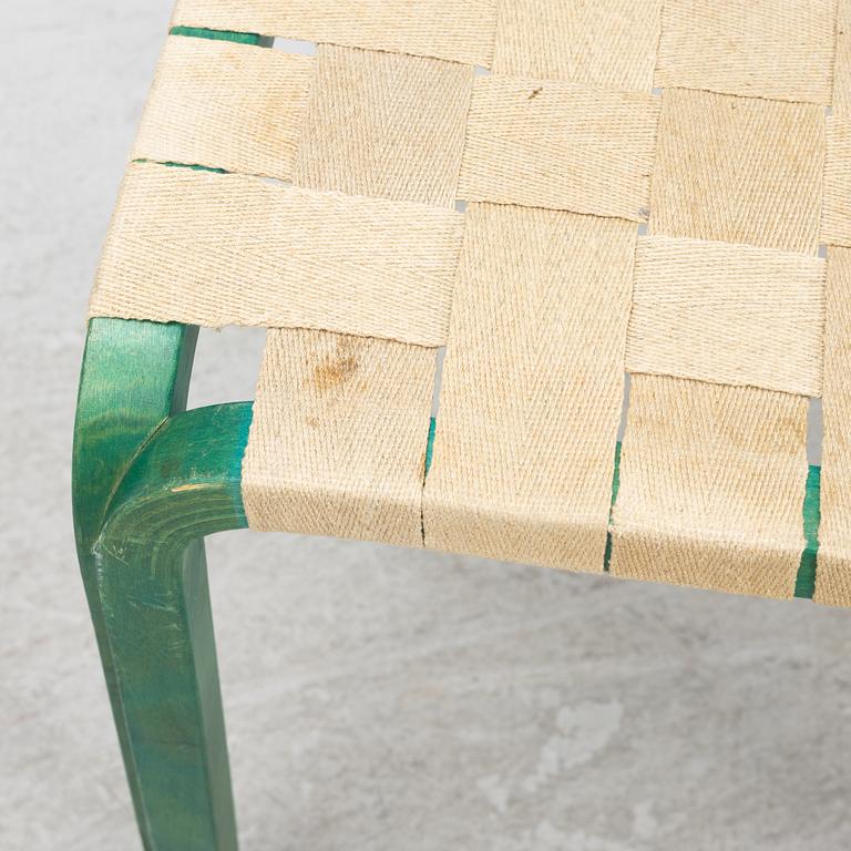 Alvar Aalto, a pair of model Y61 stools, Artek, Finland.