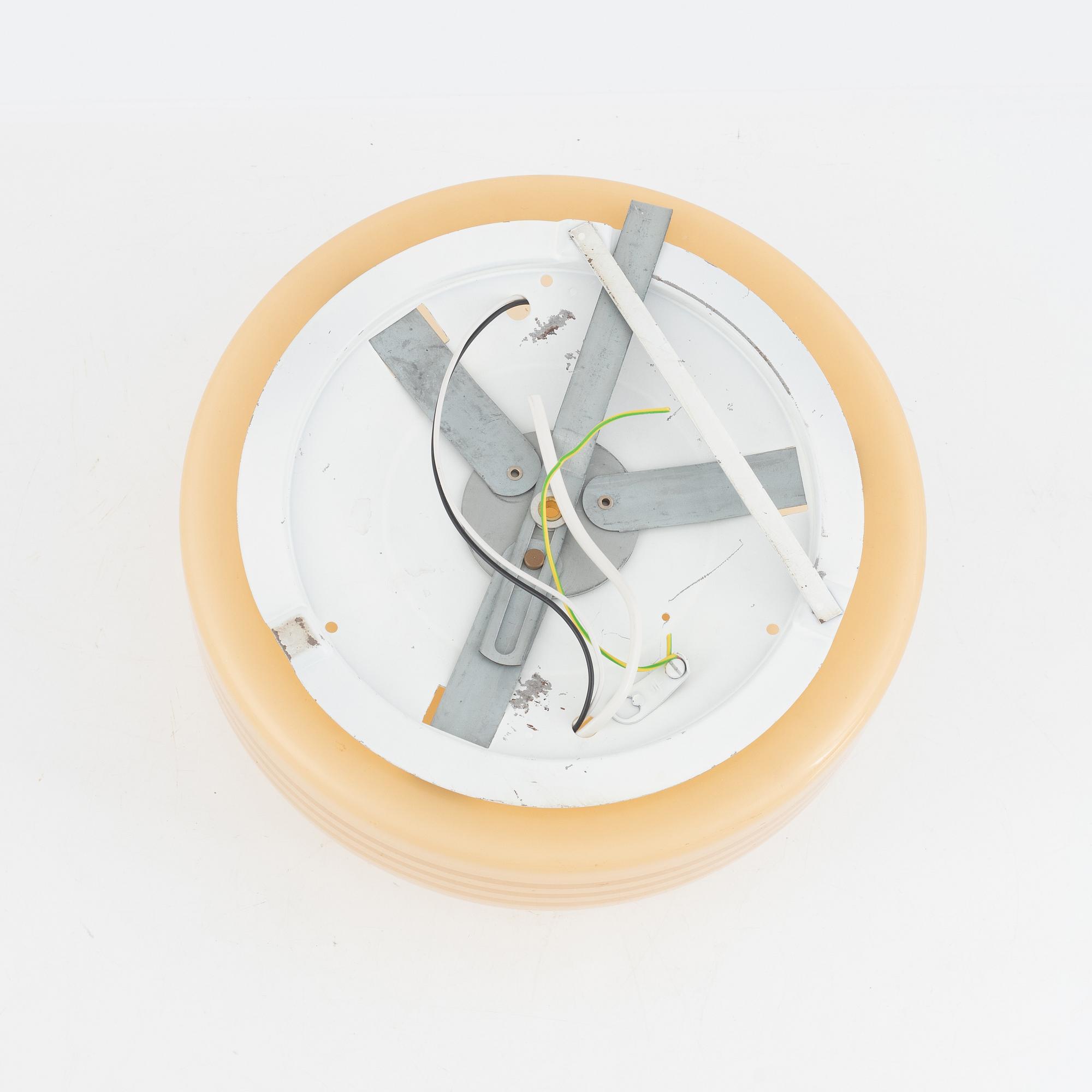 Harald Notini, taklampa, modell "11386", Arvid Böhlmarks Lampfabrik, 1930-tal.