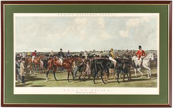 John Frederick Herring, Sr. · JOHN FREDERICK HERRING, SR, efter, gravyr, 1800-tal.