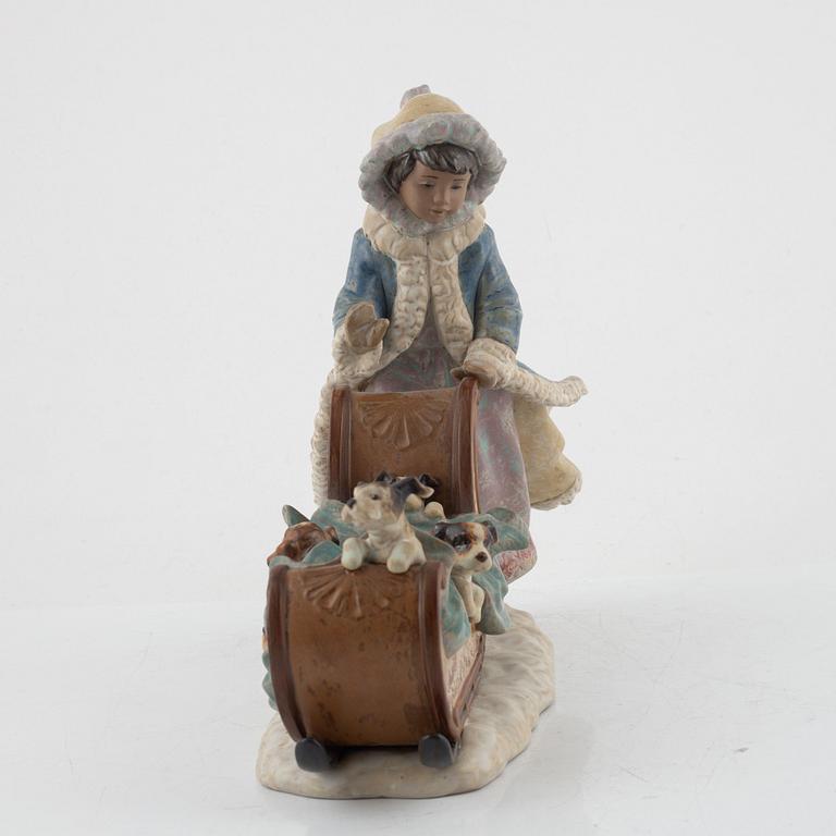 Figurin, porslin, Lladró, Spanien, 1991.