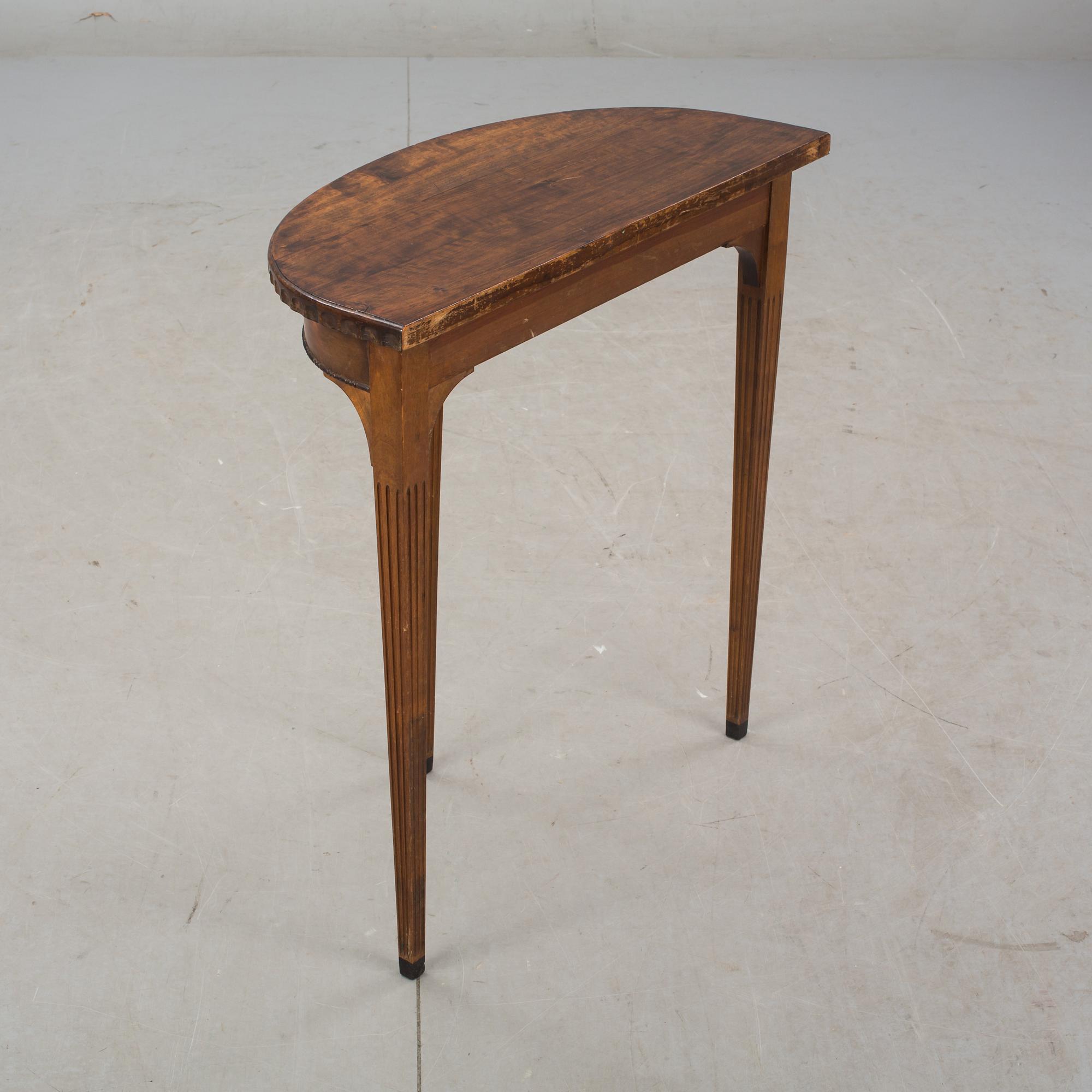 VÄGGBORD, gustaviansk stil. 1900-tal.