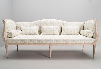 A GUSTAVIAN SOFA, Sweden late 18th century.