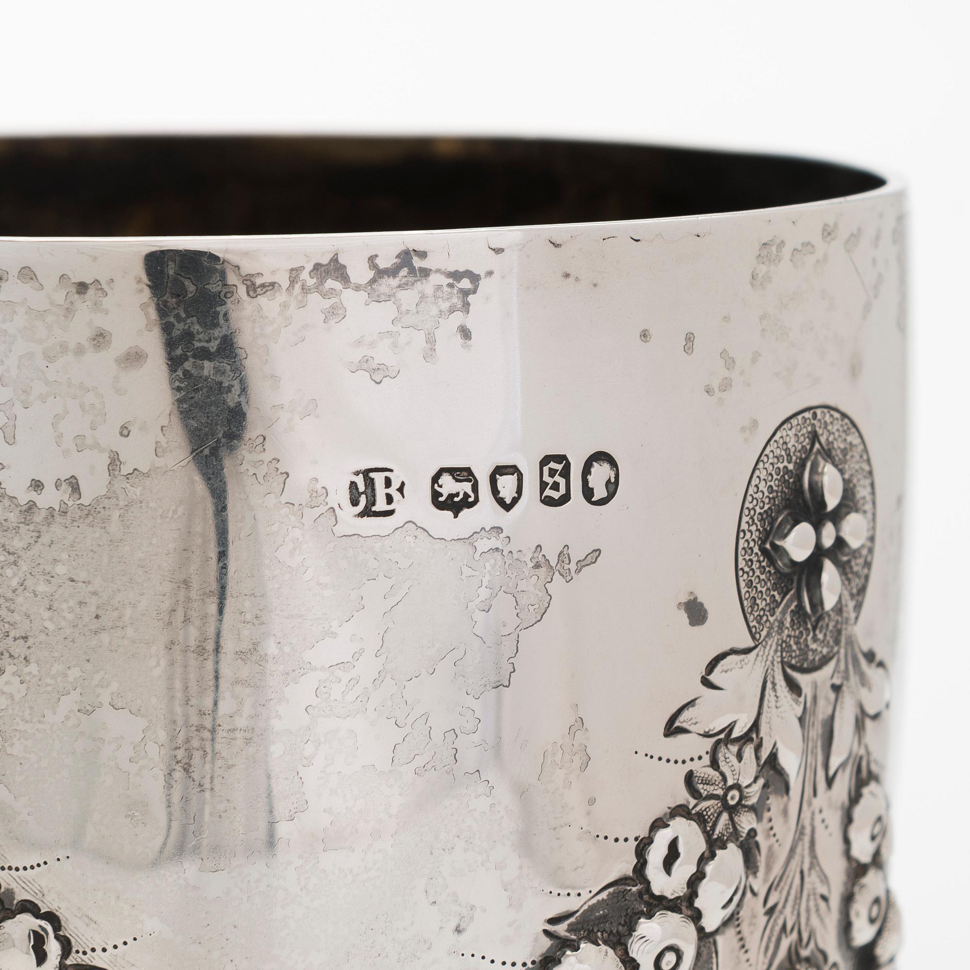 Charles Boyton II, Jalallinen pikari, sterlinghopea, Lontoo 1873.