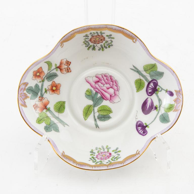 Service pieces 19 pcs Herend Hungary 20th century porcelain.