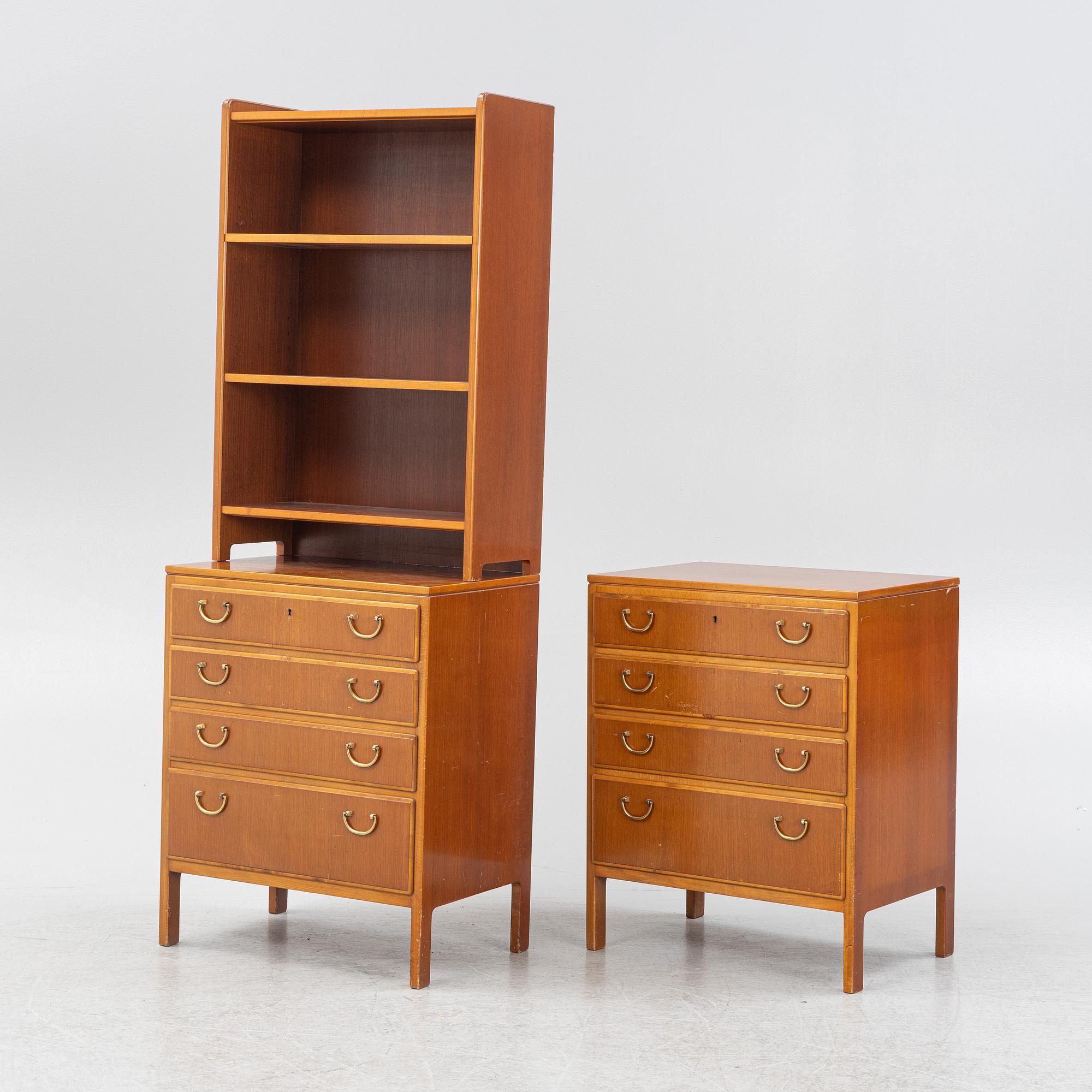 David Rosén, byråer, ett par, "Futura", Nordiska Kompaniet, 1950-tal.