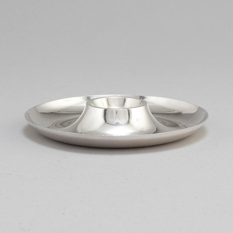 WIWEN NILSSON, äggkopp, sterling silver, Lund 1945.