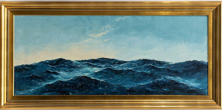 Axel Lind, Undulating Sea.