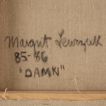 Margrit Lewczuk, oil on canvas, signed and dated -85-86 on verso.