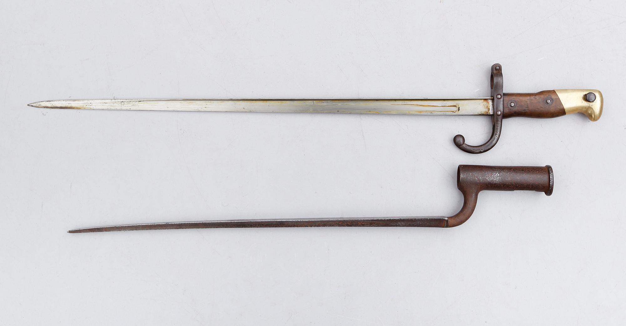BAJONETTER, 2 st, 1800-tal.