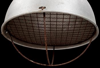 INDUSTRILAMPOR, 2 st, 1900-talets andra hälft. Höjd ca 60 cm, exklusive sladd.