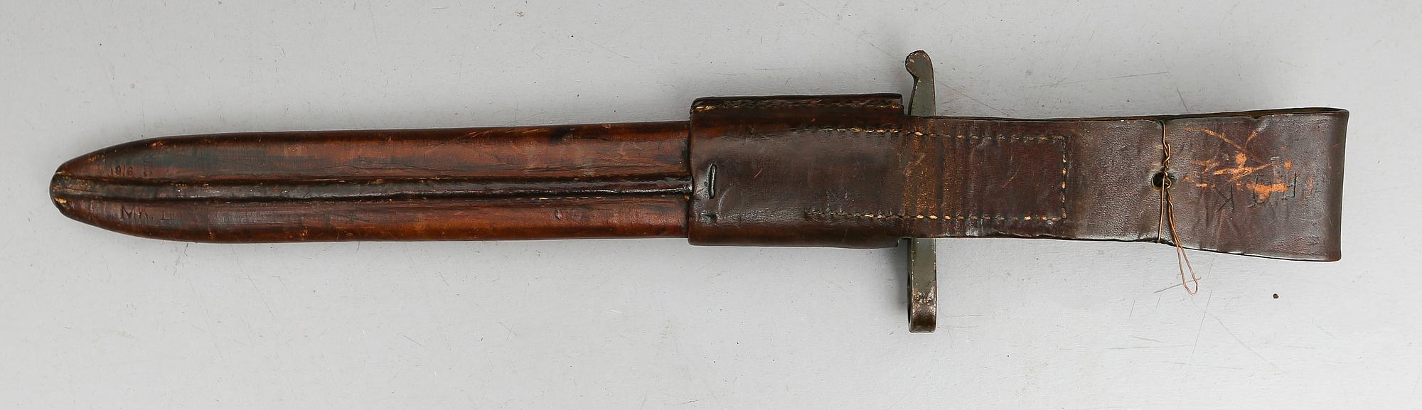 BAJONETT, Ross Rifle Co, Quebec, 1907.