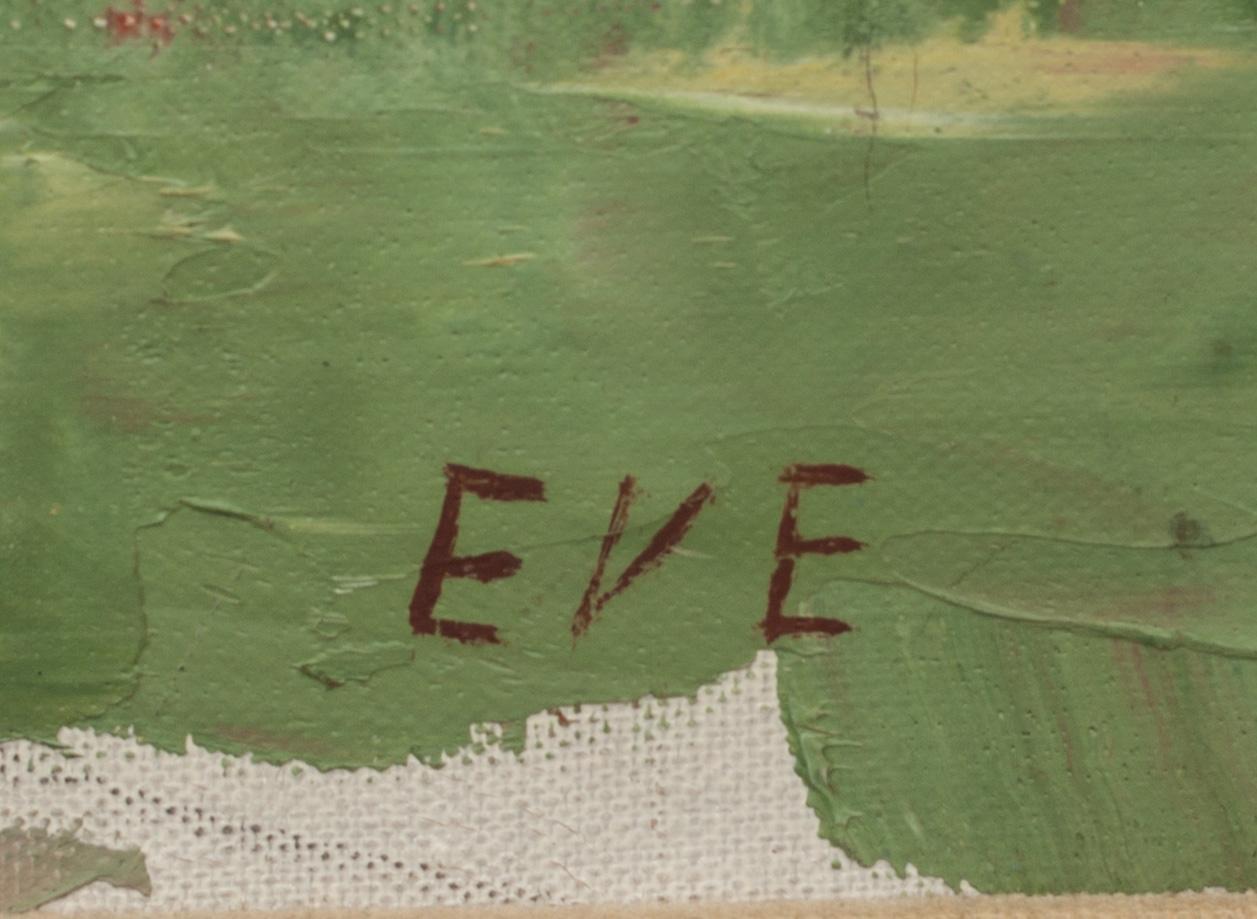 EVE ERIKSSON, olja på duk, signerad.