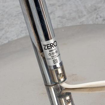 BÖRGE LINDAU & BO LINDECRANTZ, a table lamp and a ceiling lamp, Zero, 1980's.