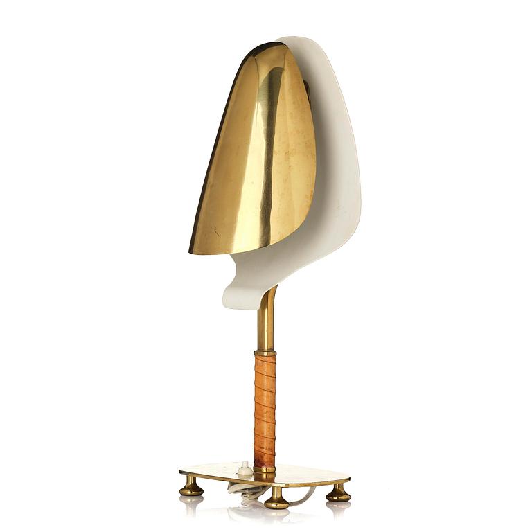 Harald Notini, bordslampa, modell "15582", Arvid Böhlmarks Lampfabrik, Stockholm, 1950-tal.