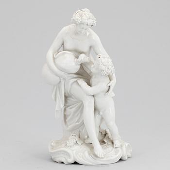 FIGURIN, porslin, Berlin 1800-tal.