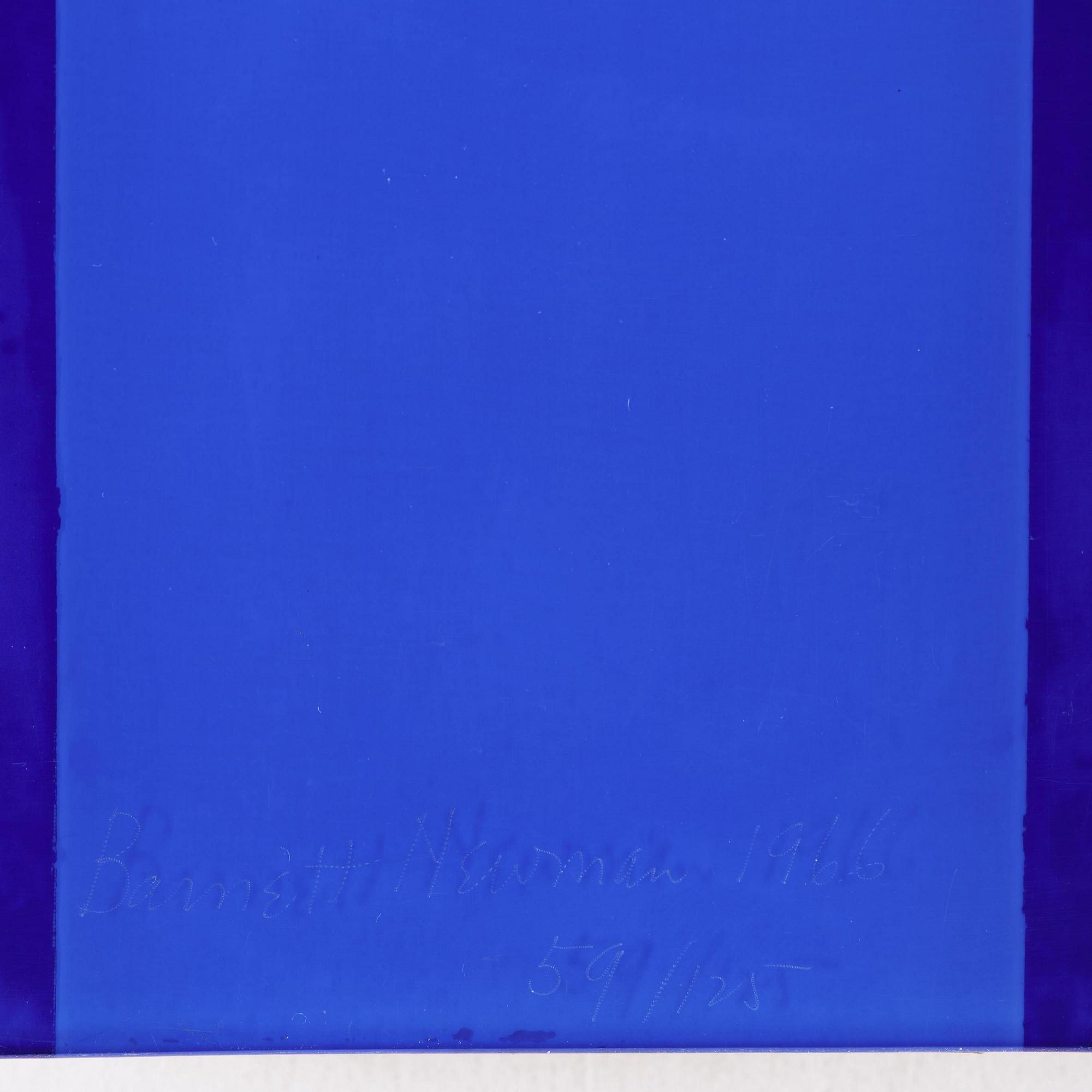 Barnett Newman, "The Moment" from: "Four on Plexiglas".