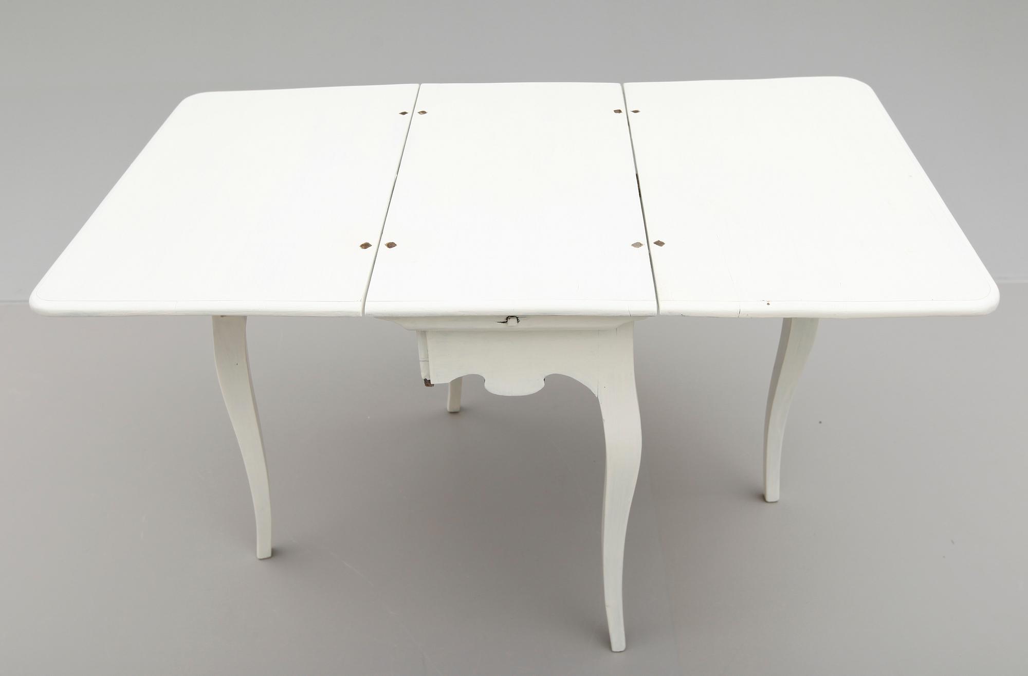 KLAFFBORD, rokokostil, 1800-tal.