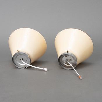 Cebe, a pair of ceiling lamps model "76924-2", Svalöv, 1930s.