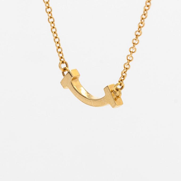 Tiffany & Co, halsband, "T Smile", 18K guld.