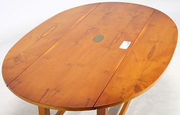 BORD, engelsk stil, sk hunting table, sent 1900-tal.