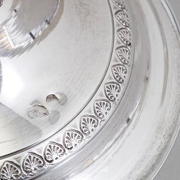A silver bowl from the Ottoman empire, probably. Total weight 189 grams.