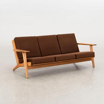 A HANS J WEGNER GE-290 oak sofa.