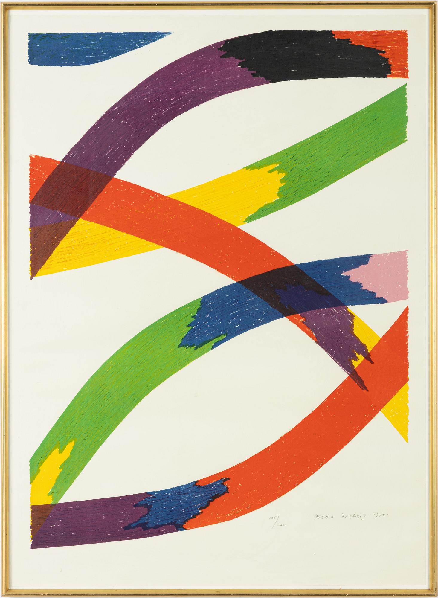 Piero Dorazio, Composition.