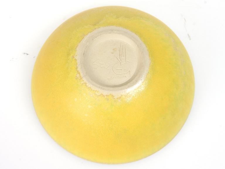 VAS samt SKÅLAR, 2 st, stengods, Stig Lindberg samt Carl-Harry Stålhane.