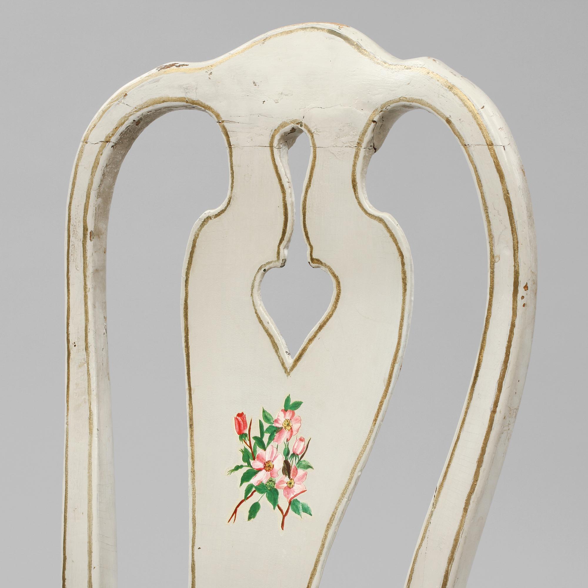 STOL, senbarock, omkring 1700-talets mitt.