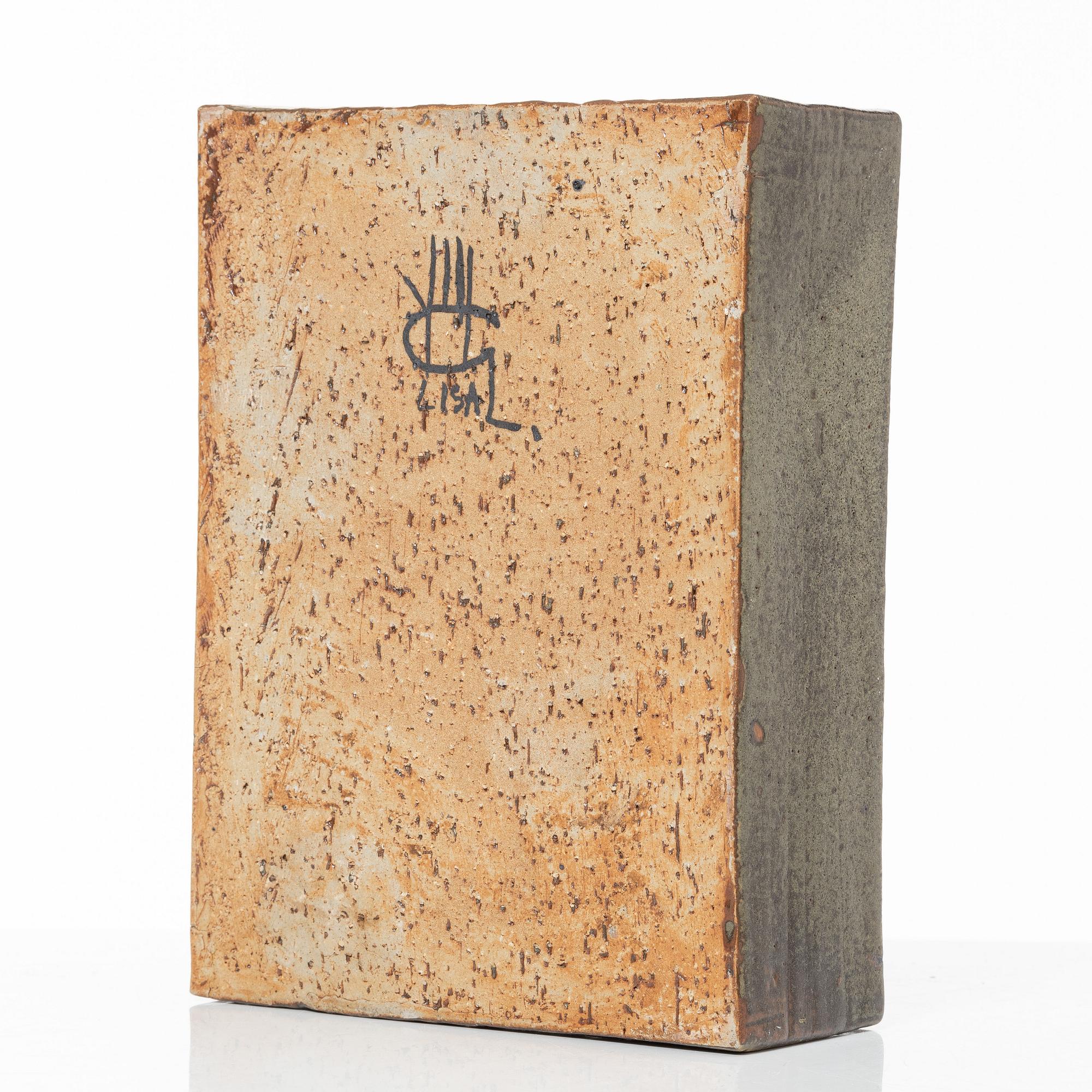 Lisa Larson, unik skulptur, stengods, Gustavsbergs Studio.
