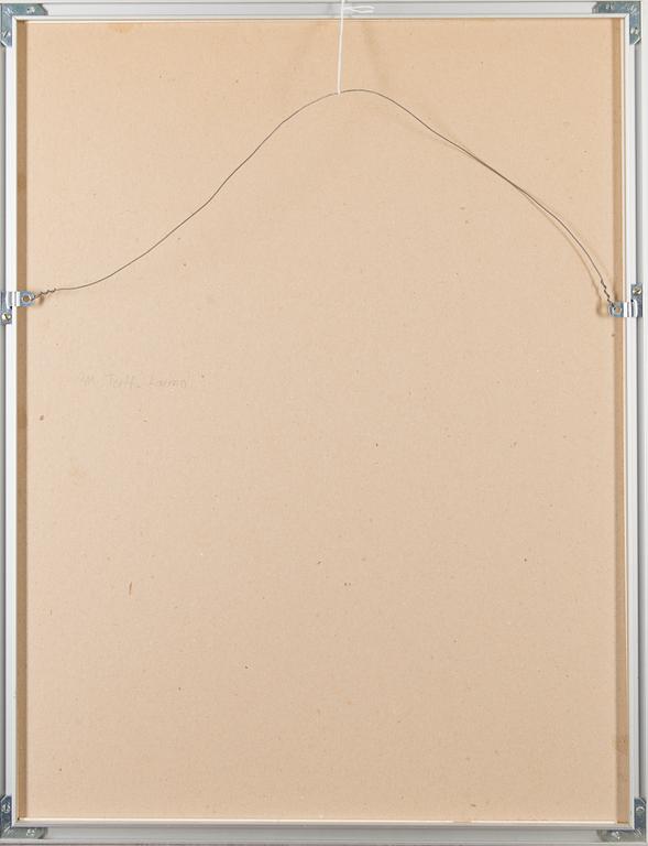 FRANS TOIKKANEN,  mezzotinta, signeerattu ja päivätty -86, numeroitu T.p.l'a. 41/100.