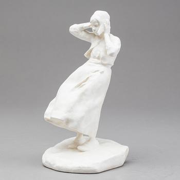 RUTH MILLES, sculpture, signed, plaster.