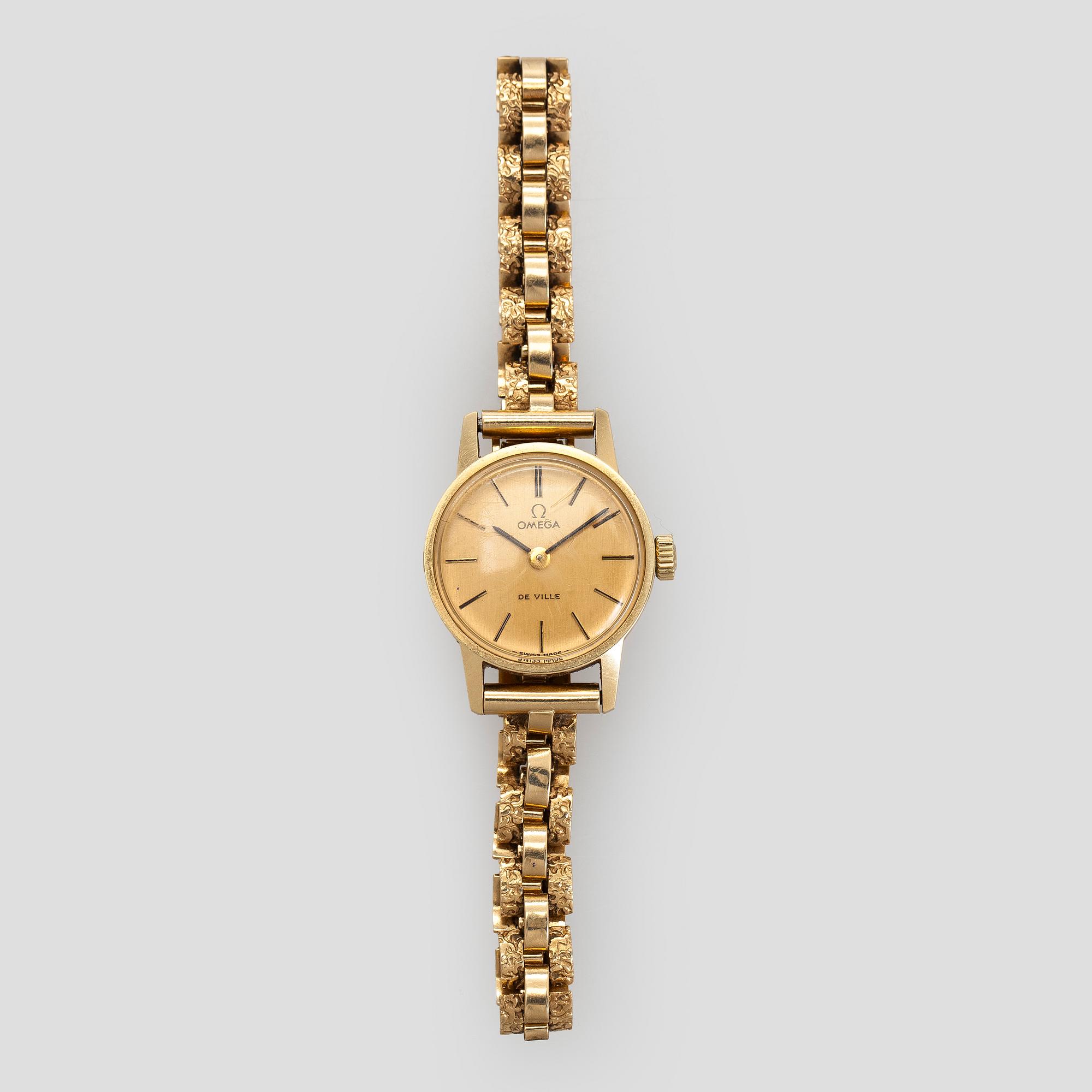 Omega, De Ville, wristwatch, 20 mm.