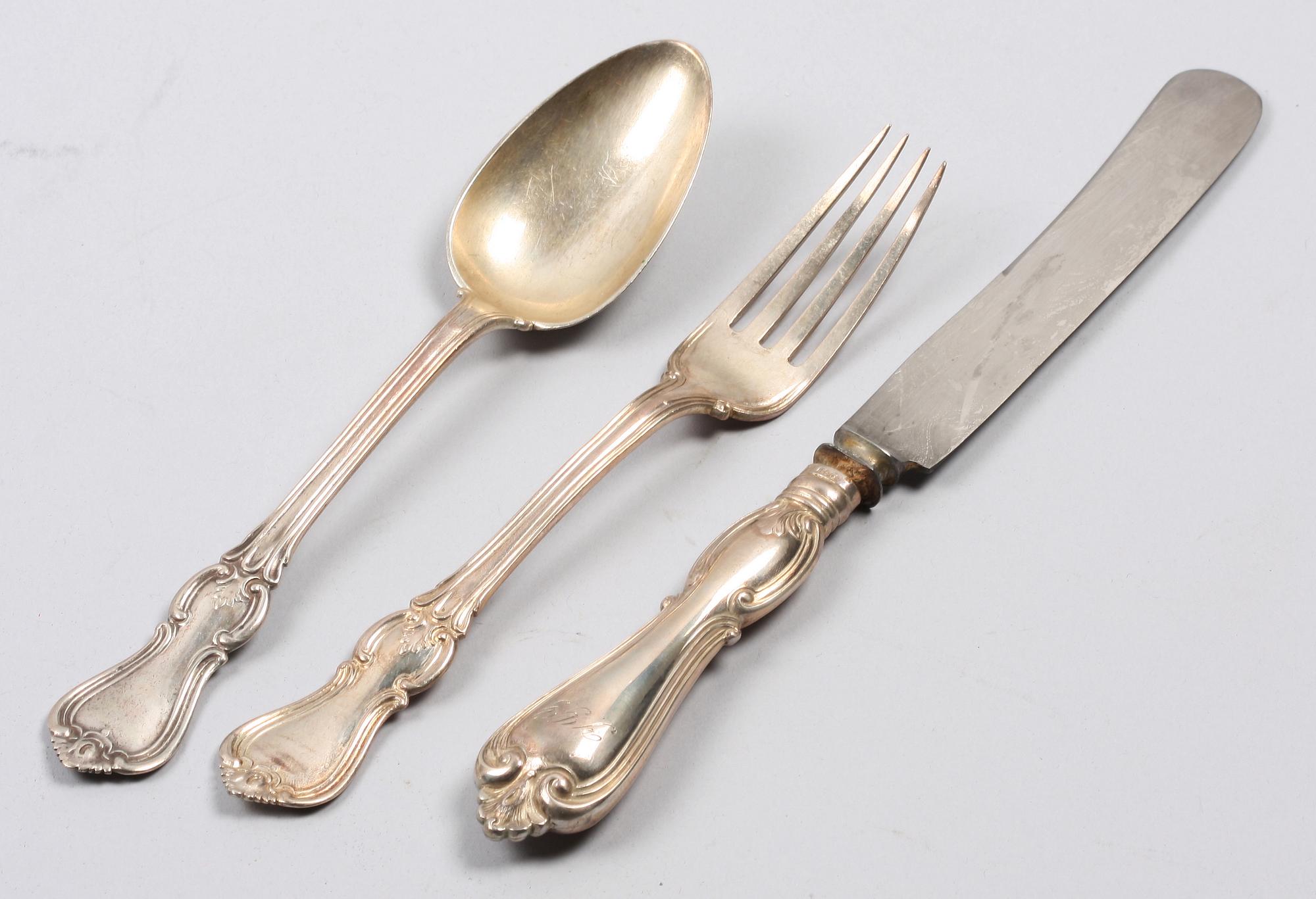 BESTICK, 6 st, silver.