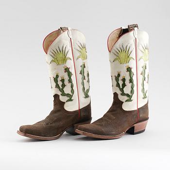 BOOTS, 1 par, Justin Boots, USA.