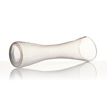 Tapio Wirkkala, a glass vase, model 3509, Iittala, Finland.