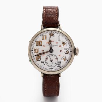 Ch. F. Tissot & Fils Locle, armbandsur, 33 mm.