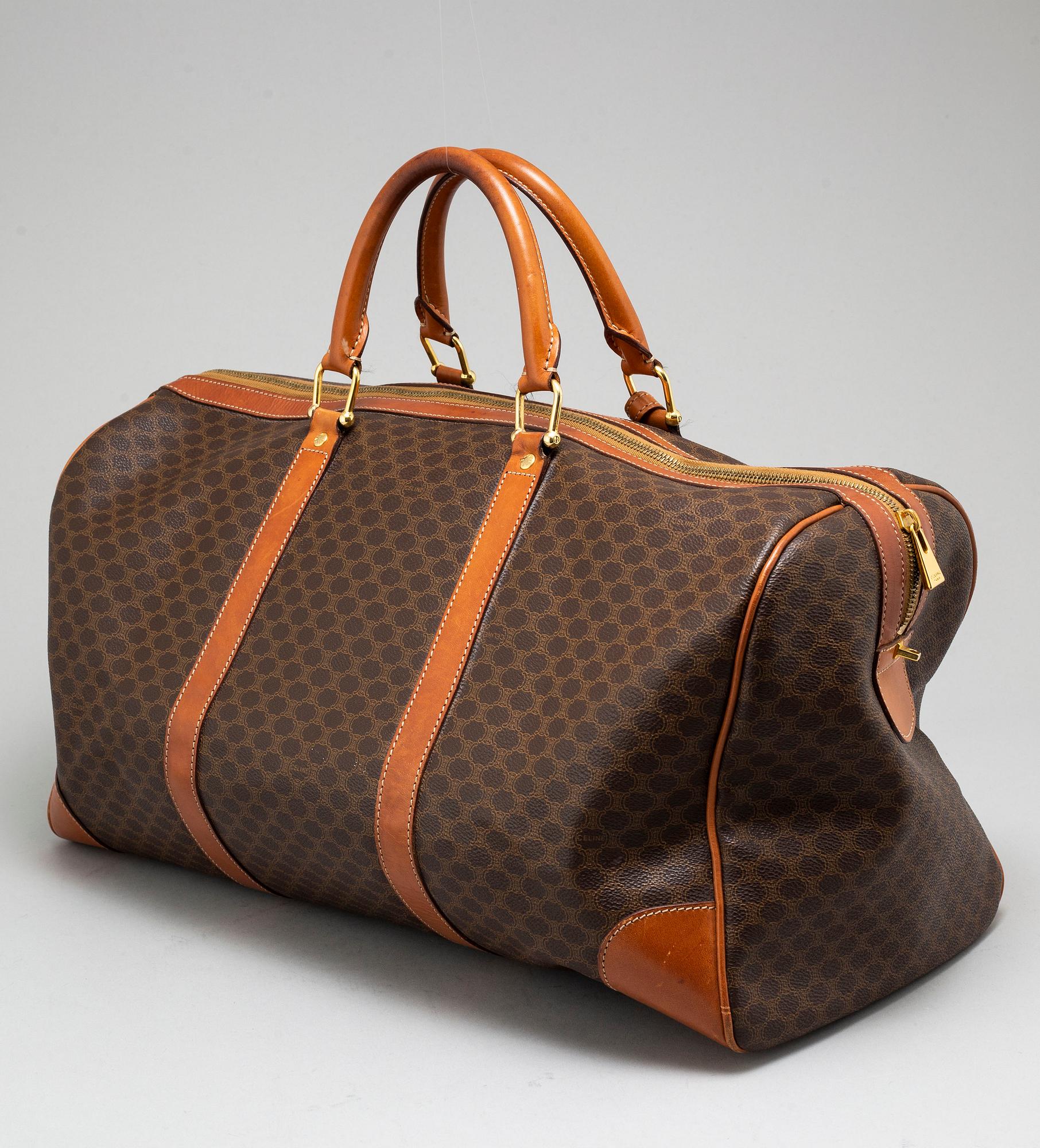 CÉLINE, väska, Macadam Duffle Bag.