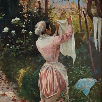 Hugo Birger, "Trädgård i Alhambra".