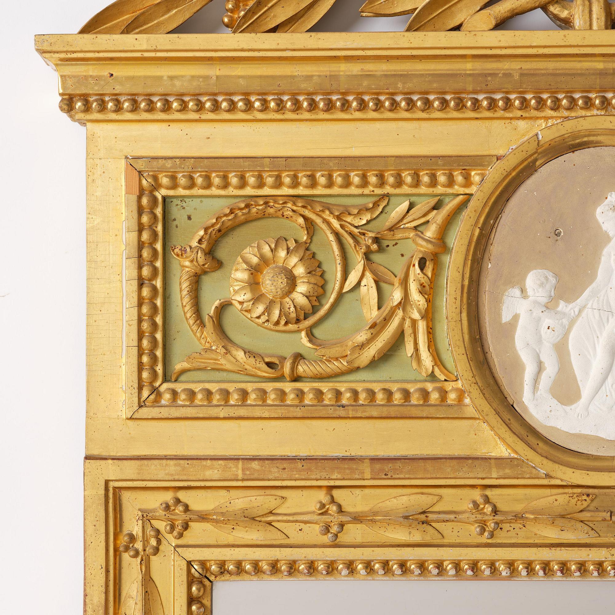 A pair of Late Gustavian mirrors, by Pehr Ljung (1743-1819).