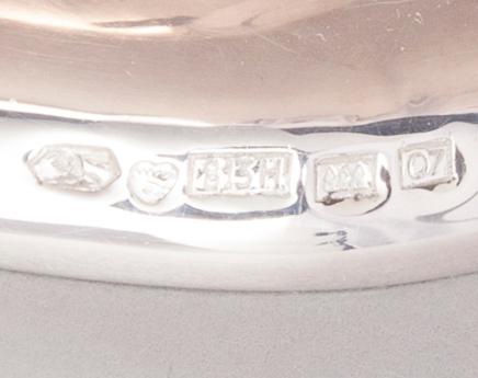 KAFFESERVIS, 3 delar, silver, Hopeakeskus Oy, Tavastehus 1967-68. Totalvikt ca 965 g.