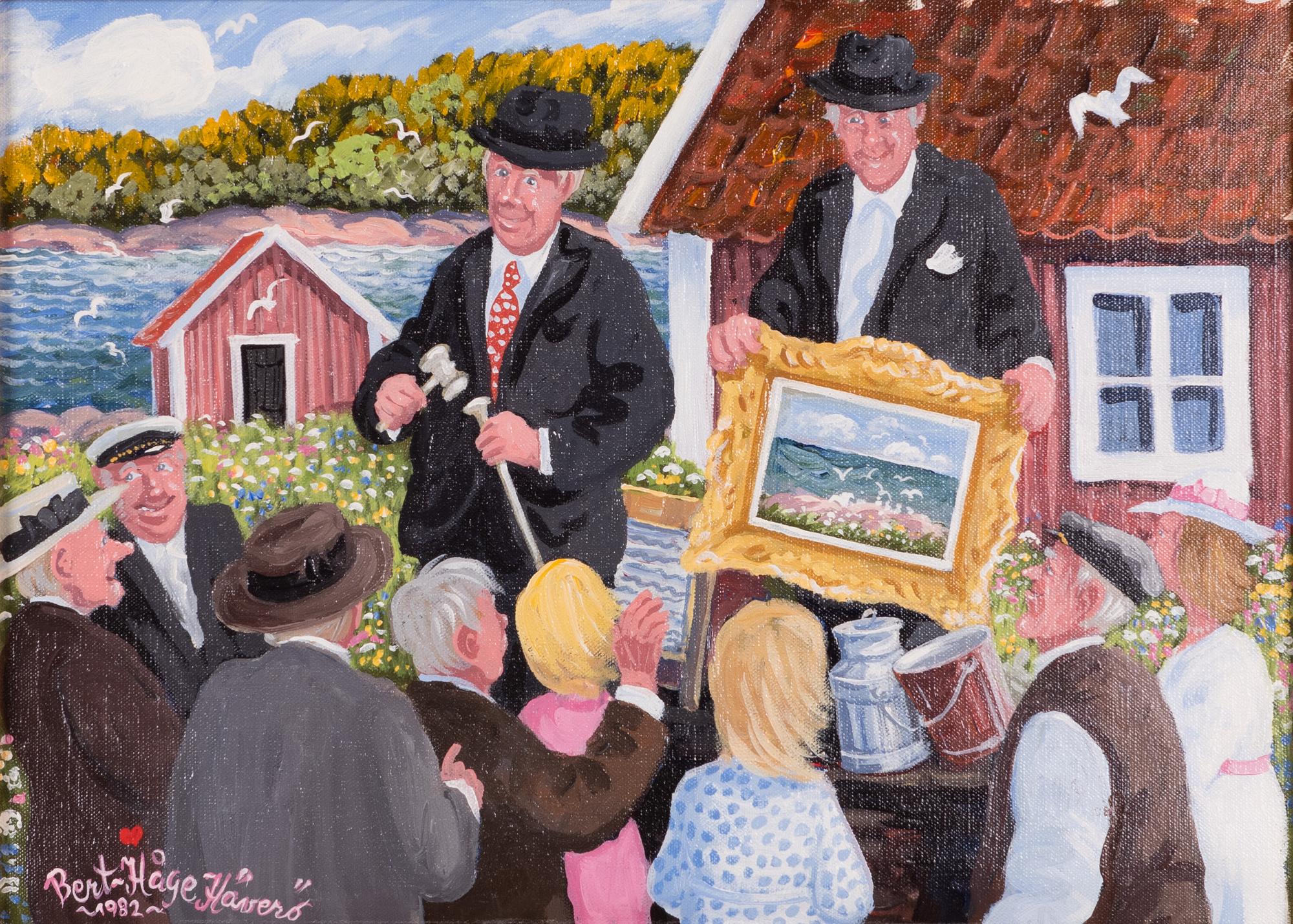 Bert Håge Häverö, "Vad får jag för tavlan?".