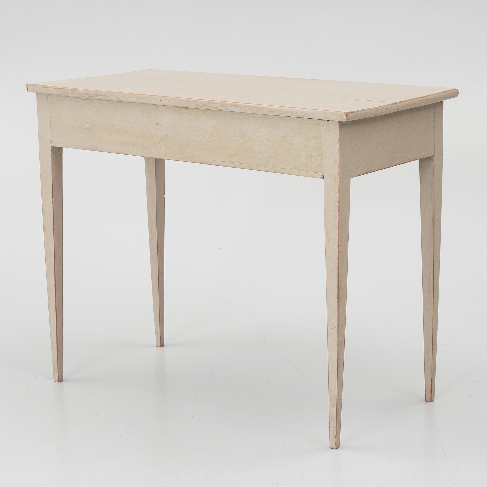 A table, mid-19th century.