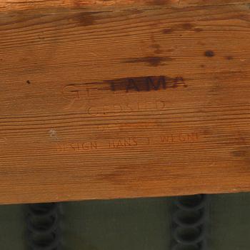An oak sofa, model no "GE-236" by hans J Wegner, second half of 20th century.
