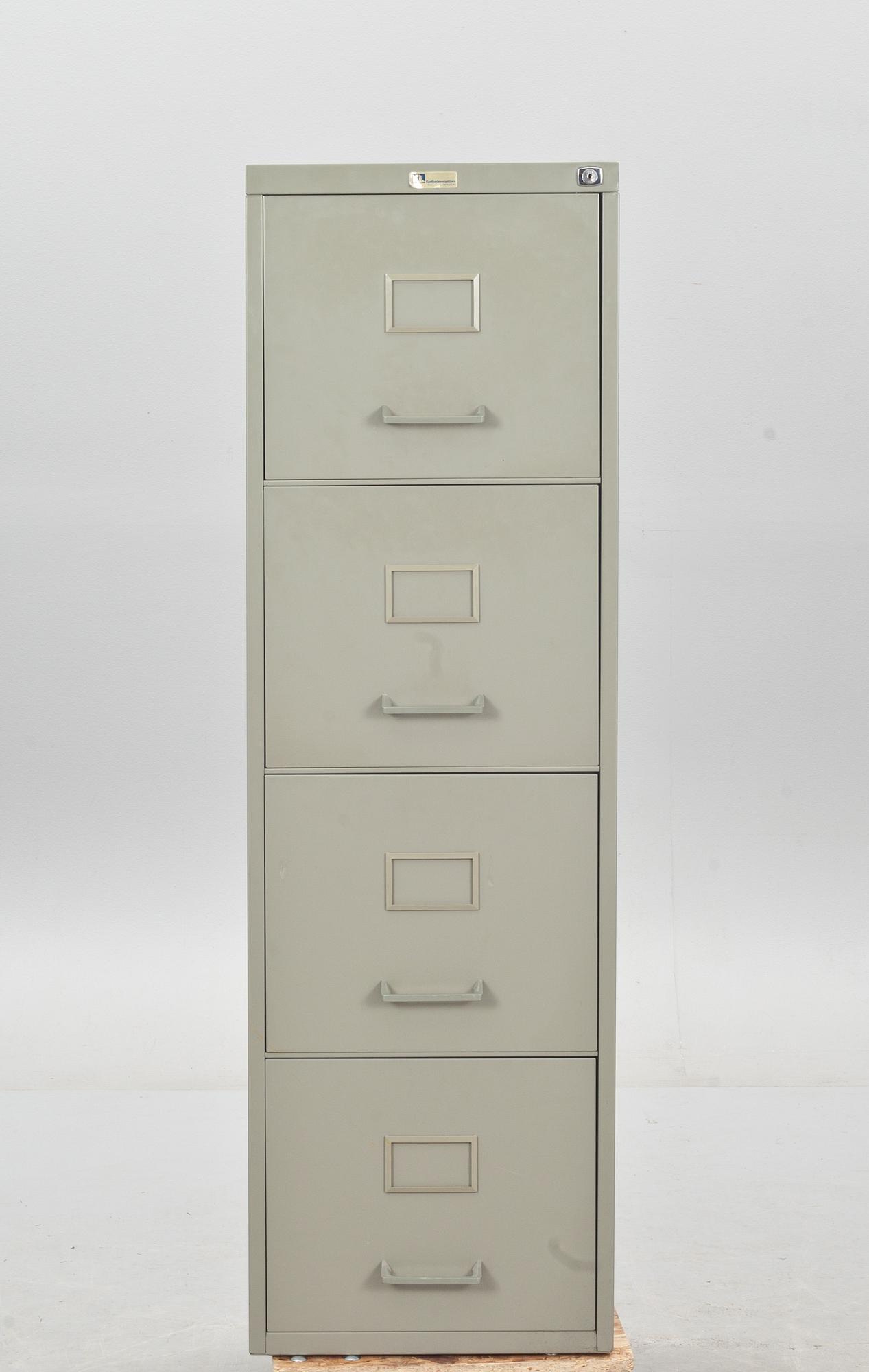 ARKIVSKÅP, 1900-talets senare hälft.