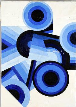 PETTER ZENNSTRÖM, olja på duk, sing a tergo,