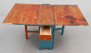 SLAGBORD, allmoge, 1800-tal.