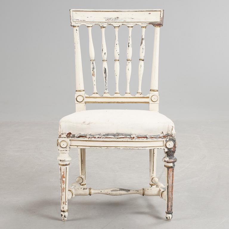 STOL, gustaviansk, omkring 1800.