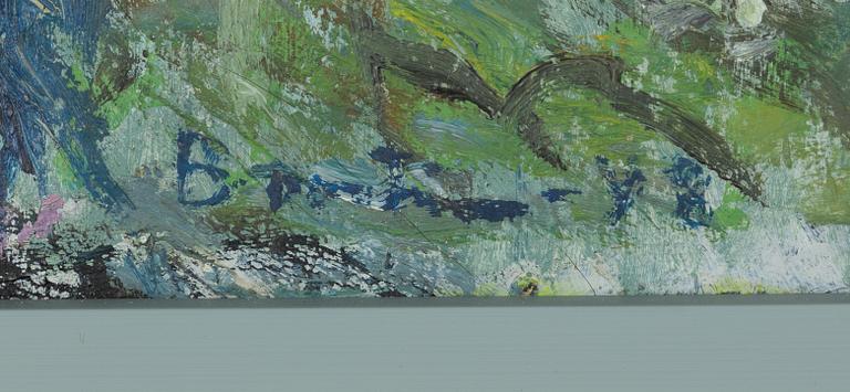 Harry Booström, Visby (Hommage a Marc Chagall).