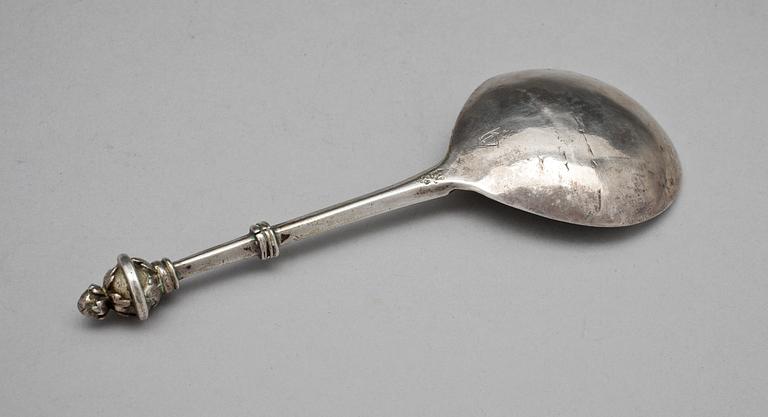 SUPSKED, silver, nordeuropa, troligen 1700-tal. Ca 50 g.